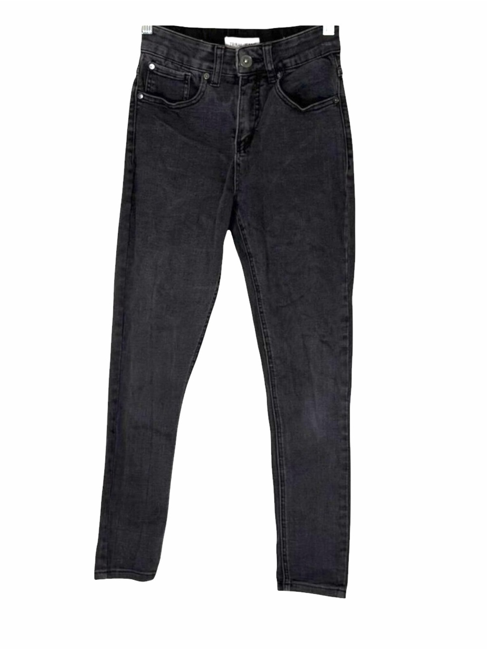 Tribal Jeans Sophia Curvy Lowrise Skinny Jeans Denim Pants Black 0?